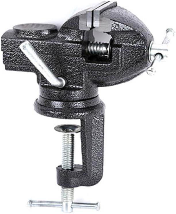 Tofficu Table Vise Bench Vise Flat Clamp for Woodworking Diy Craft Jewelry Model Building