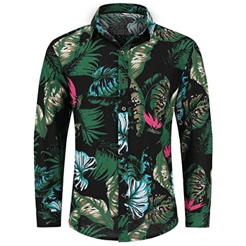Allthemen Camisa de Manga Larga para Hombre Cover