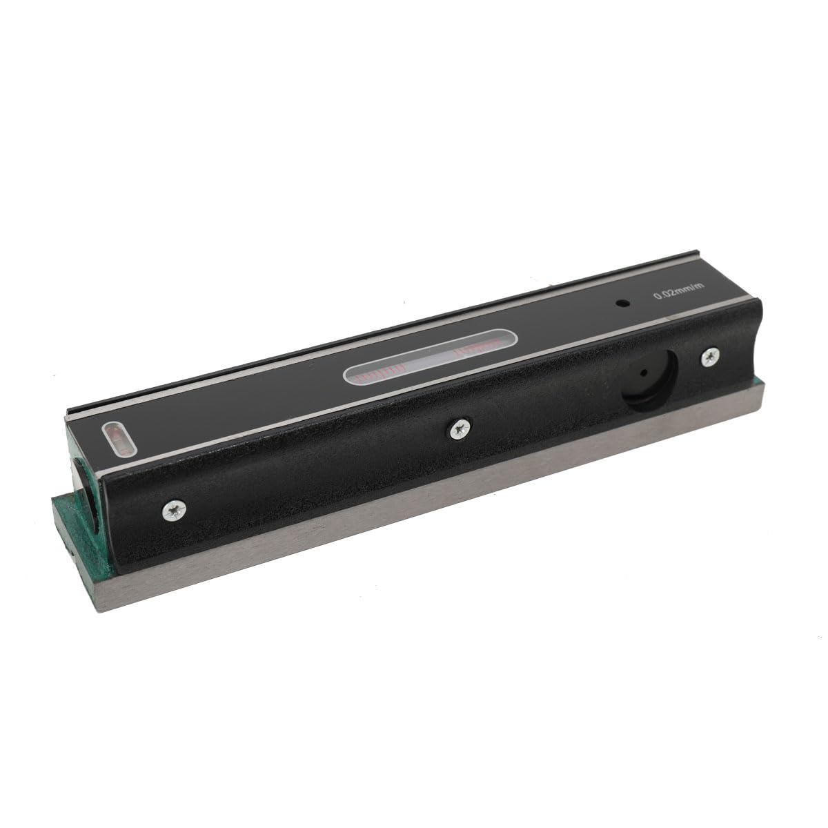 Niveau à eau Mécanique,Niveau à eau Cadre,Niveau à bulle,Niveau à eau de Précision avec Coffret en Bois, Précision : 0,02mm/m,Longueur : 250 mm
