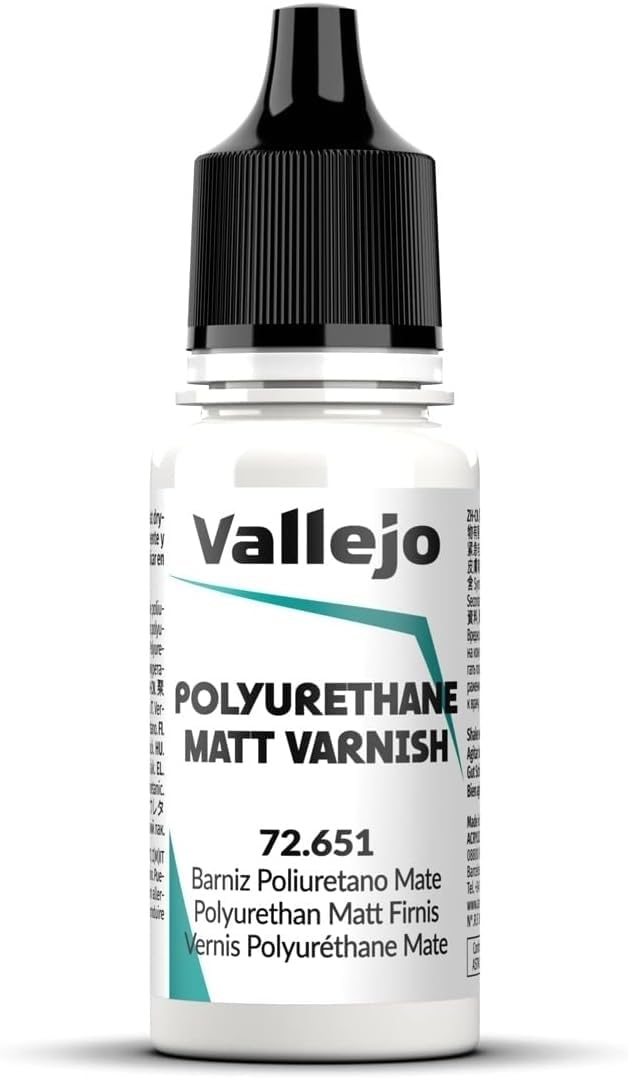 AV Vallejo Game Color 18ml - Polyurethane Matt Varnish