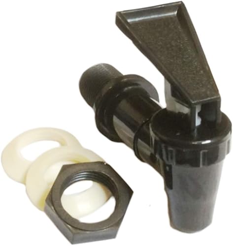 Miniatura 7 de AquaNation Botella de agua de repuesto sin bisfenol A, jarra de cerámica reutilizable, boquilla para bebidas, válvula dispensadora, grifo de