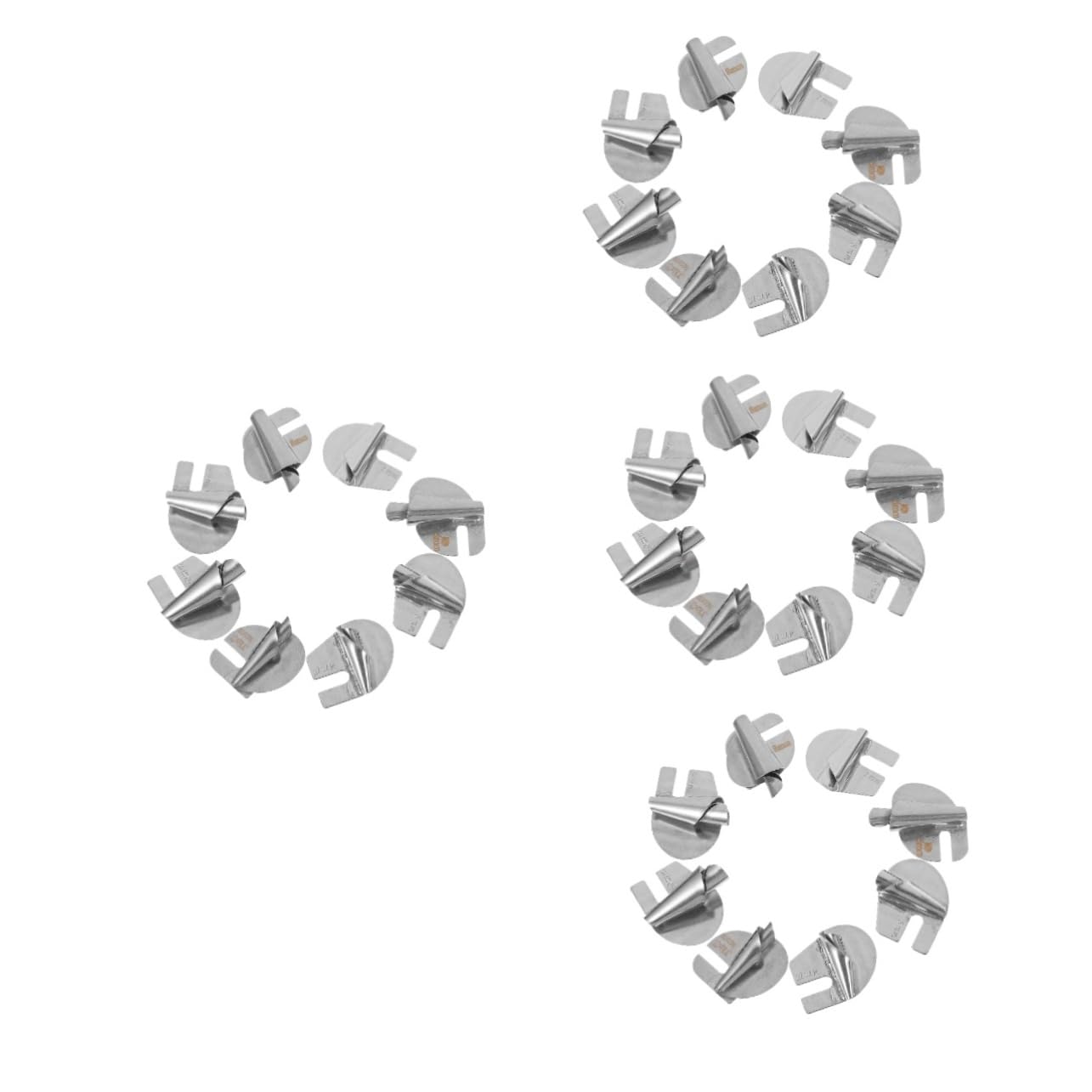 Angoily 4 Ensembles Accessoires De Couture De Ourlet Roulé Universels pour Machines À Compatible avec Plupart Modèles Utilisation Pratique pour Finitions Parfaites 8 Pièces * 4