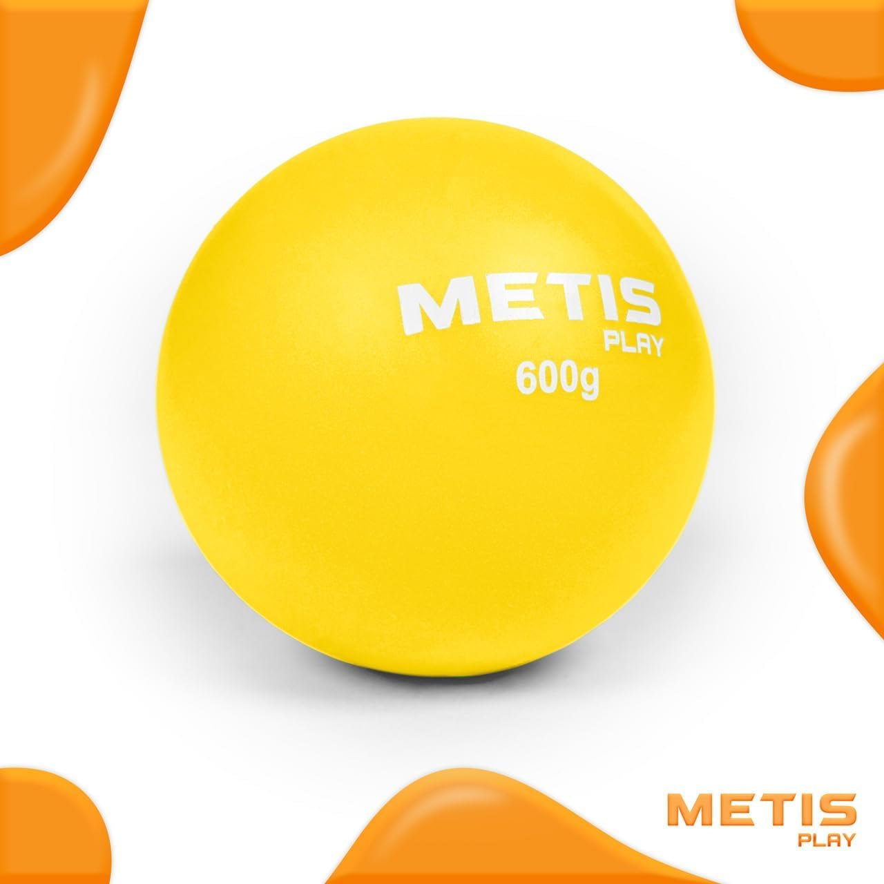 METIS Palle Getto del Peso | Pacco da 4 | 200g - 600g | Colori Vivaci – Attrezzatura Atletica per Interni/Esterni