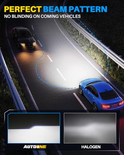 Image of AUTOONE 2026 Upgraded HB3 Fog Bulbs, 1400% Bright 70000 Lumens 9005 Bulbs