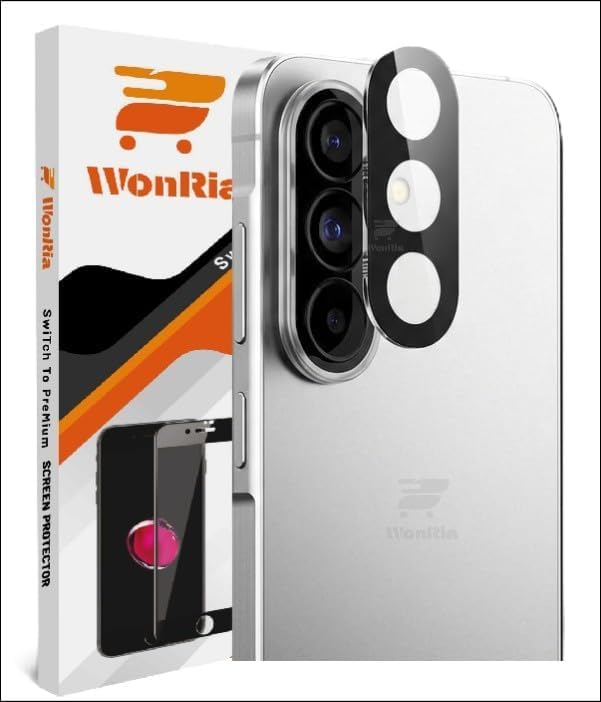 Image of WonRia Pack 1- Back Camera Glass Protector Oppo F70 Pro 5G Camera Lens Protector Guard [3D Premium] - Black