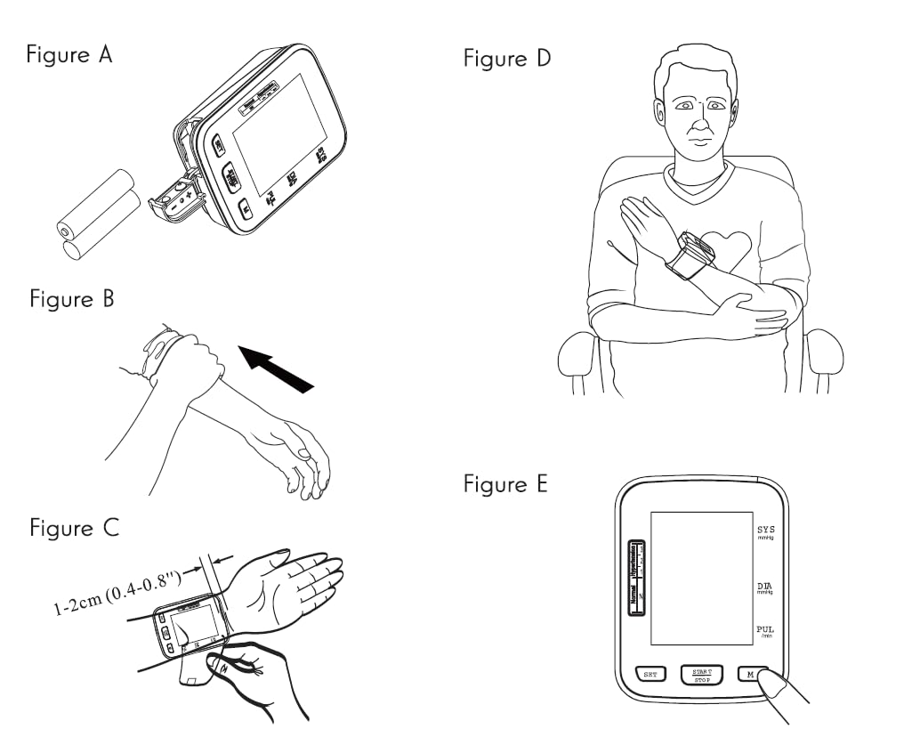 THOMSON Tensiomètre Poignet Cardio W5 – Mesure Automatique Électronique Précise – Détection d'Arythmie – 2x60 Mémoires – Compact – Certifié CE MDR (UE 2017/745)