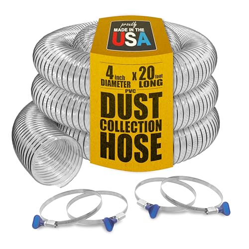 Fulton 4x20ft PVC Dust Hose