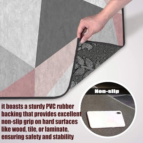 Alfombra pasillo antideslizante y lavable de 60x100 para cocina moderna 6