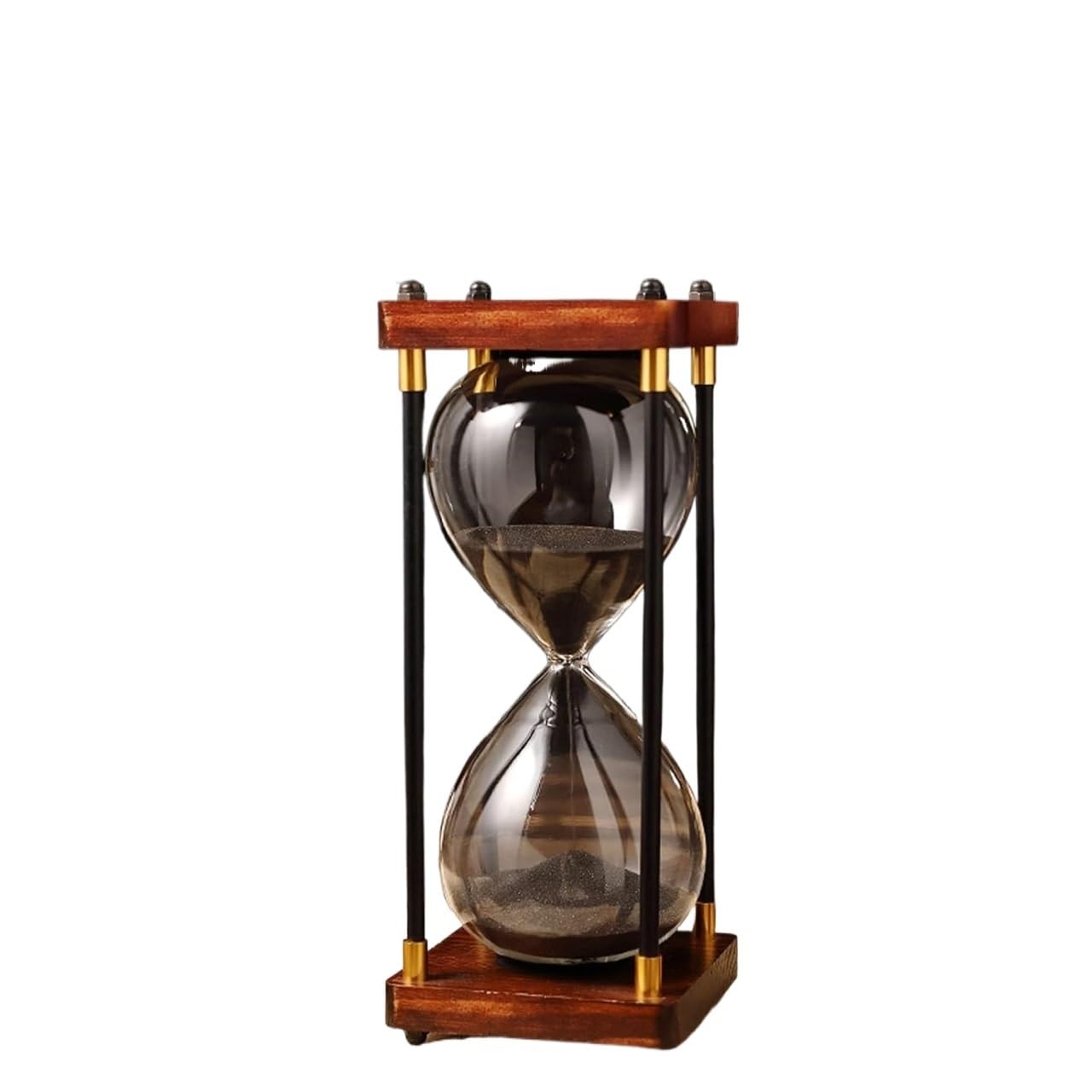 Reloj de arena, temporizador de arena, reloj de arena, reloj de arena, temporizadores de reloj de arena, protección dual, reloj de arena for niños, asistente de gestión del tiempo, regalo creativo, 30