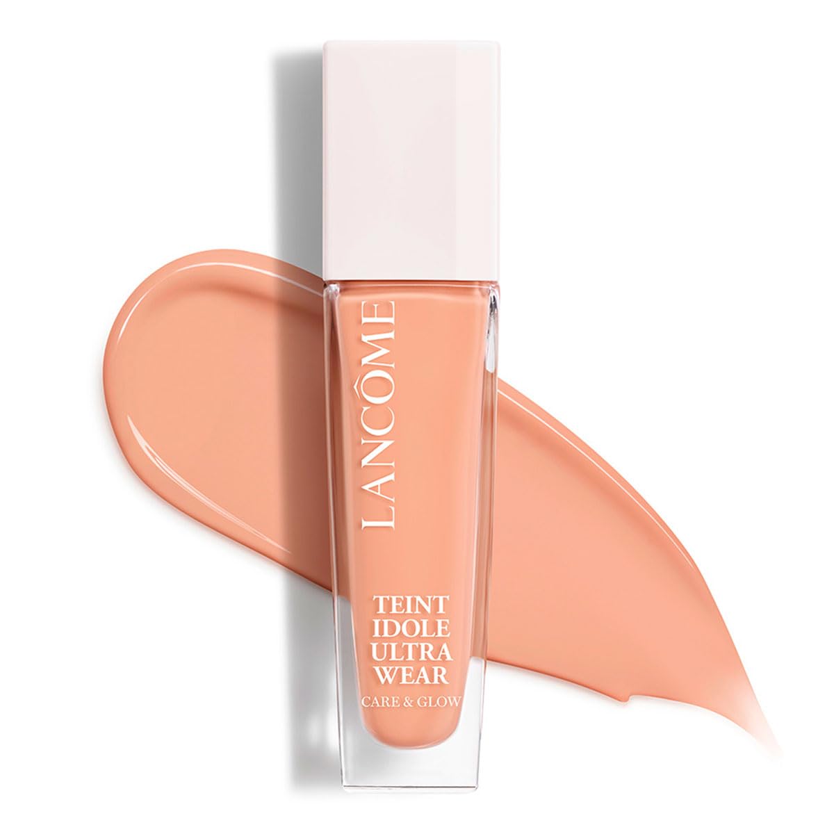 Lancôme Teint Idole Ultra Wear Care & Glow Foundation 220C, feuchtigkeitsspendende Foundation in Beige mit natürlichem Glow-Finish, bis zu 24h Halt, geeignet für alle Hauttypen, 30ml