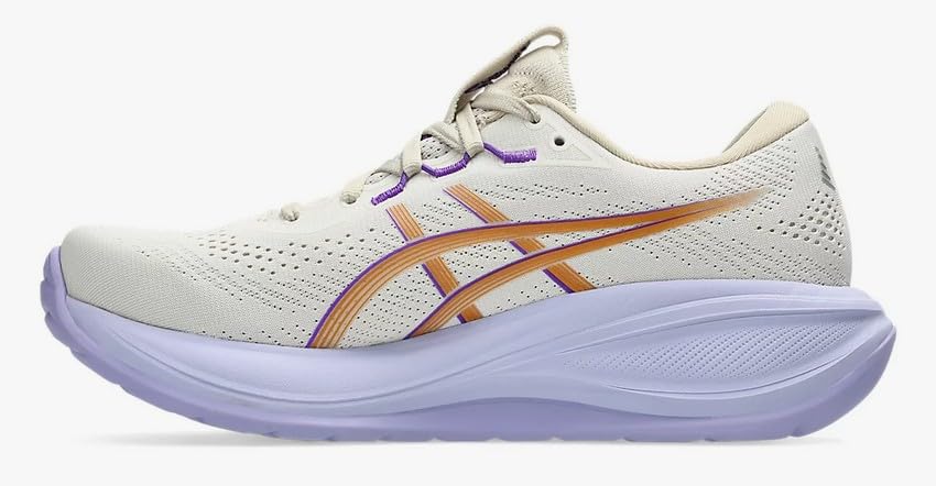 Image of ASICS Female Gel-Cumulus 28 Oatmeal /Fresh Air 8 Medium