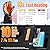 Starines Heated Gloves for Men Women 7.4V 3200mAh Rechargeable Electric Heated Ski Glove Touchscreen Waterproof Hand Warmer for Winter Outdoor Work Skiing Fishing Hunting Raynaud, XL