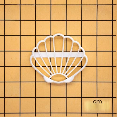 BAKERLOGY Emporte-pièce Coquille de Pétoncle. - Conception détaillée d'emporte-pièces pour la pâtisserie et l'artisanat, adaptée au fondant, à la pâte, à l'argile – vue 5