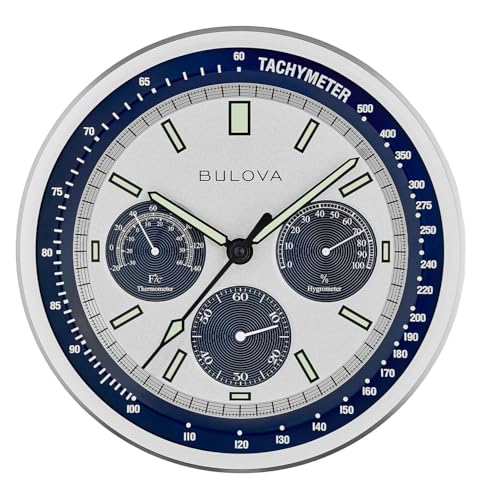 Bulova Lunar Pilot - Reloj de Pared Moderno
