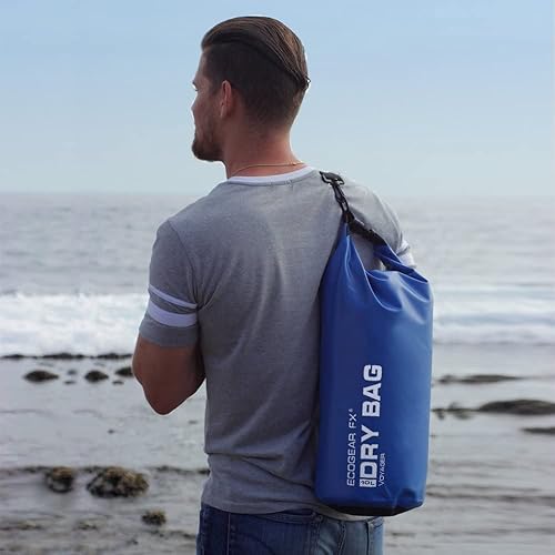 Miniatura 5 de EcoGear FX Bolsa seca impermeable resistente serie Voyager  Bolsa de compresión duradera  Kayak, rafting, canotaje, senderismo, pesca y camping