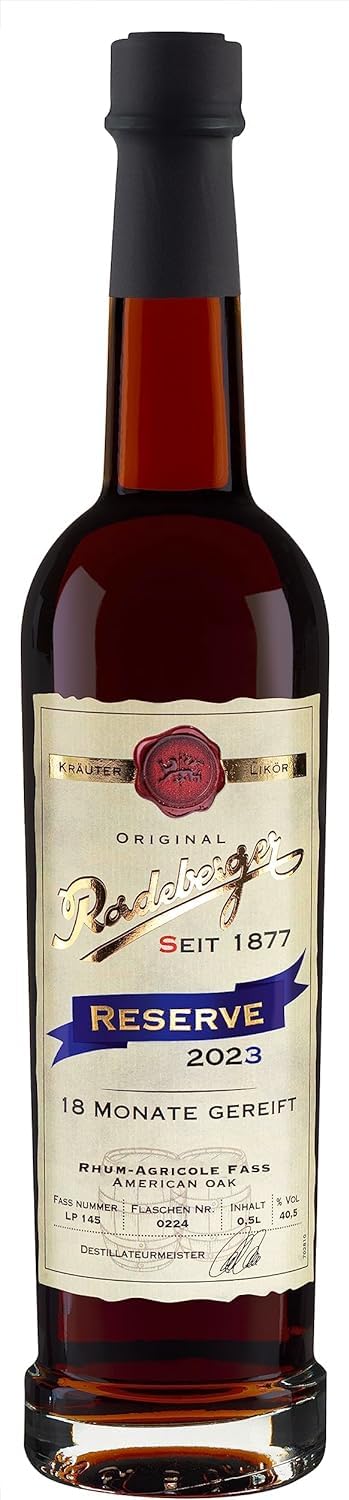 Radeberger Reserve | Original Radeberger Kräuterlikör Seit 1887 | 1 x 0,5L | Premium Kräuterschnaps Mit Der Langen Tradition | Bitter