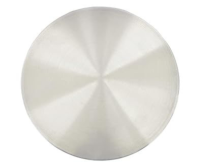 Shivhomeworld Aluminium Heavy Gauge Tawa/Tava 10 Inch, Silver