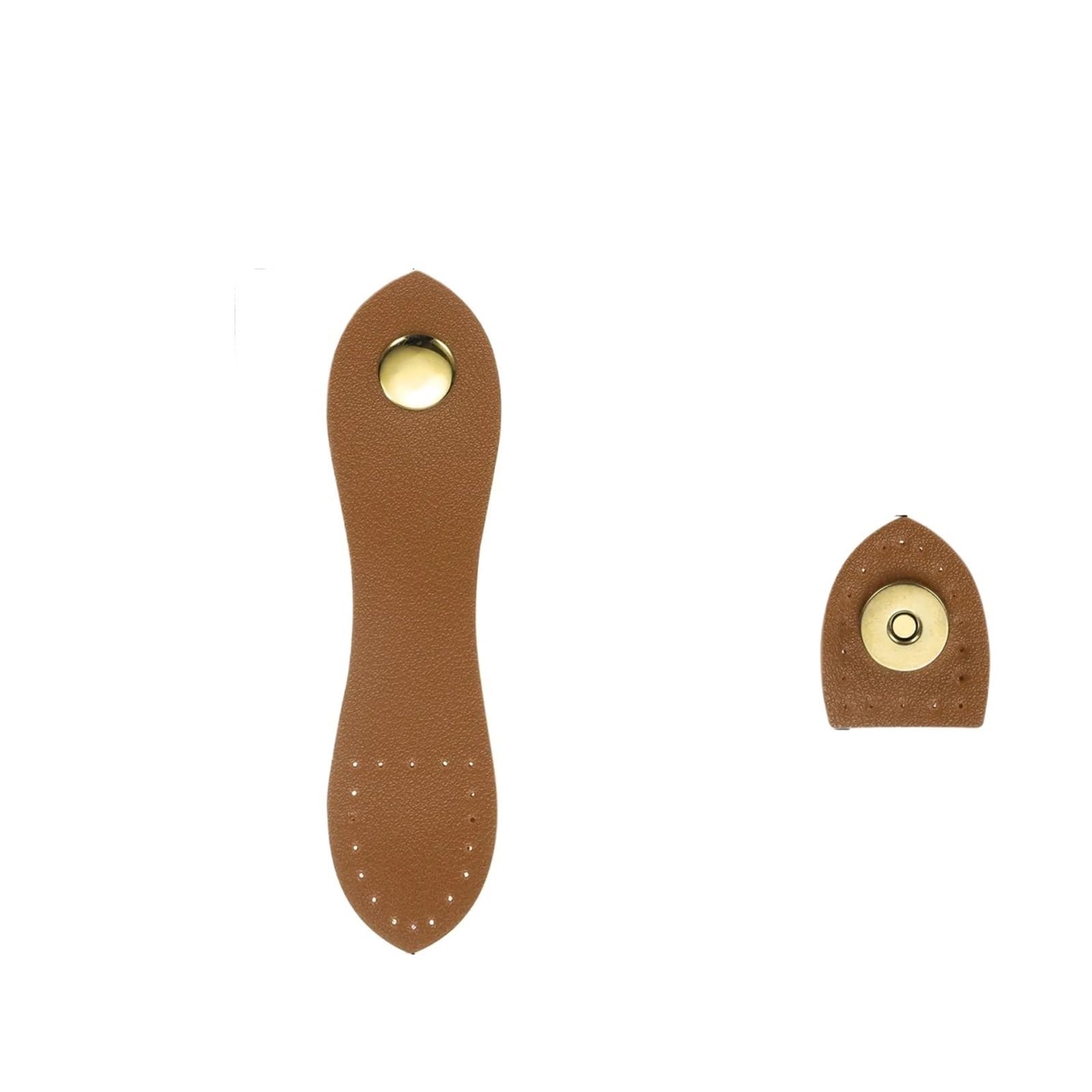Leather Tab Closure Clip 40pcs Snap Buckles Sew on Toggle Buckle Buttons Fasteners for Poncho Cape