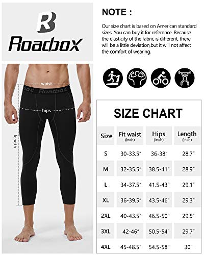 nike compression tights 3/4 size chart