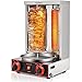 MNSRRN Barbacoa giratoria automática, Barbacoa de Gas, Horno eléctrico, máquina de Kebab Turco, shawarma Barbacoa de Barbacoa Horno de Barbacoa