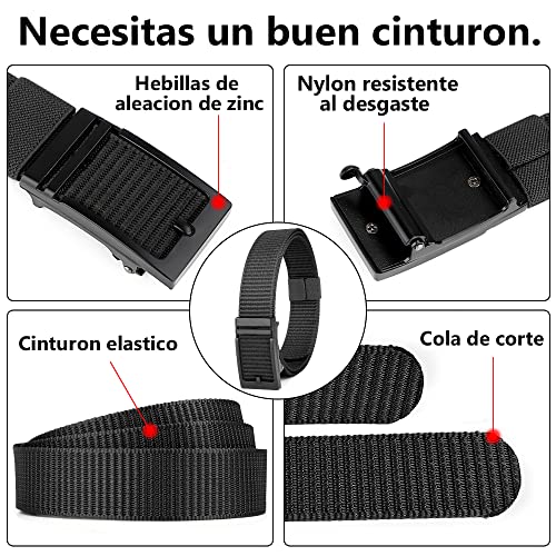La Mejor Selección de Cinturones los mejores 5. 6 Cinturones marca NACOOL (3)
