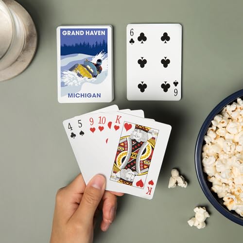 Baraja Poker Grand Haven Michigan 52 Cartas miniatura 2