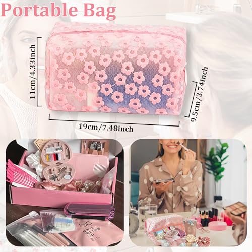 60+ PCS Wedding Emergency Kit With Makeup Bag for Women, Wedding Day Must Haves Essentials Survival Set for Team Bride, All in One Kit Personal Care Women's Travel Set2