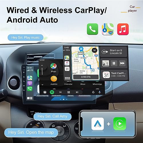 Radio para Toyota RAV4 2007-2012, pantalla táctil Android 10.1" miniatura 4