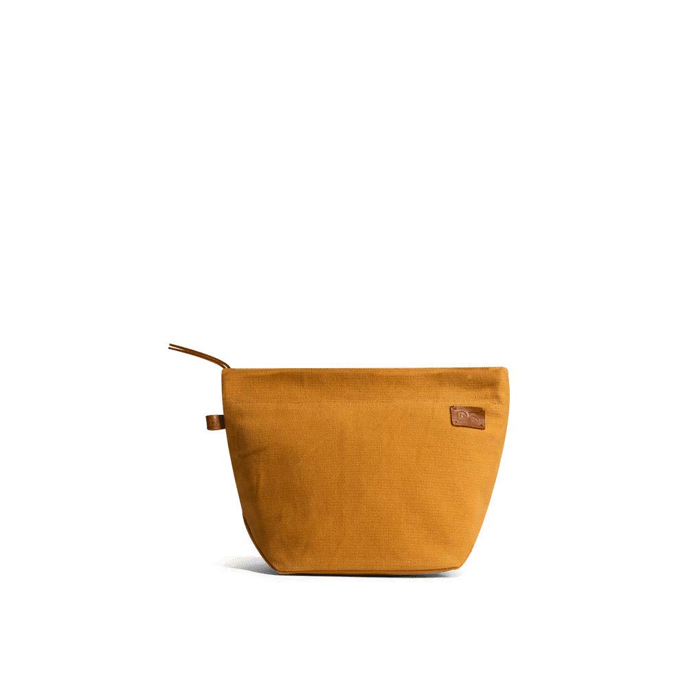 DailyObjects Small Clutch Taxi Canvas Pouch and Storage Organizer - Lightweight, Spacious, Durable and Multi-Purpose for Women and Men, Holds Accessories and Gadget like Toiletry, Cosmetics (Color - Yellow) (B08W5BSBFV) Amazon Price History, Amazon Price Tracker