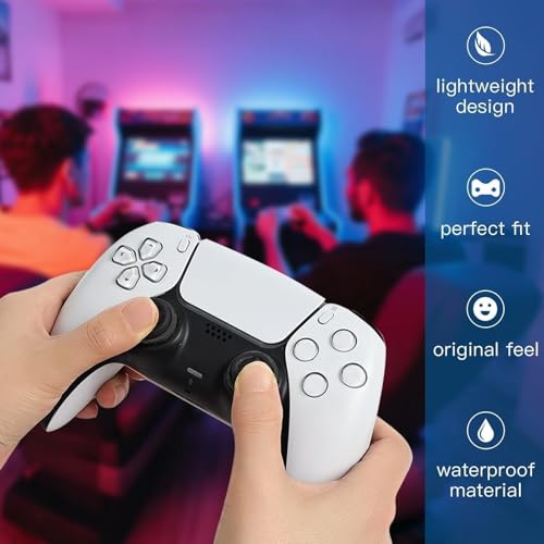 Image of YOKRWO 6 Silicone Buffer Precision Rings for Xbox, Silicone Buffer Rings for PS5, Gaming Accessories for PS5 Accessories, for for Xbox Accessories(Black /White /Purple)