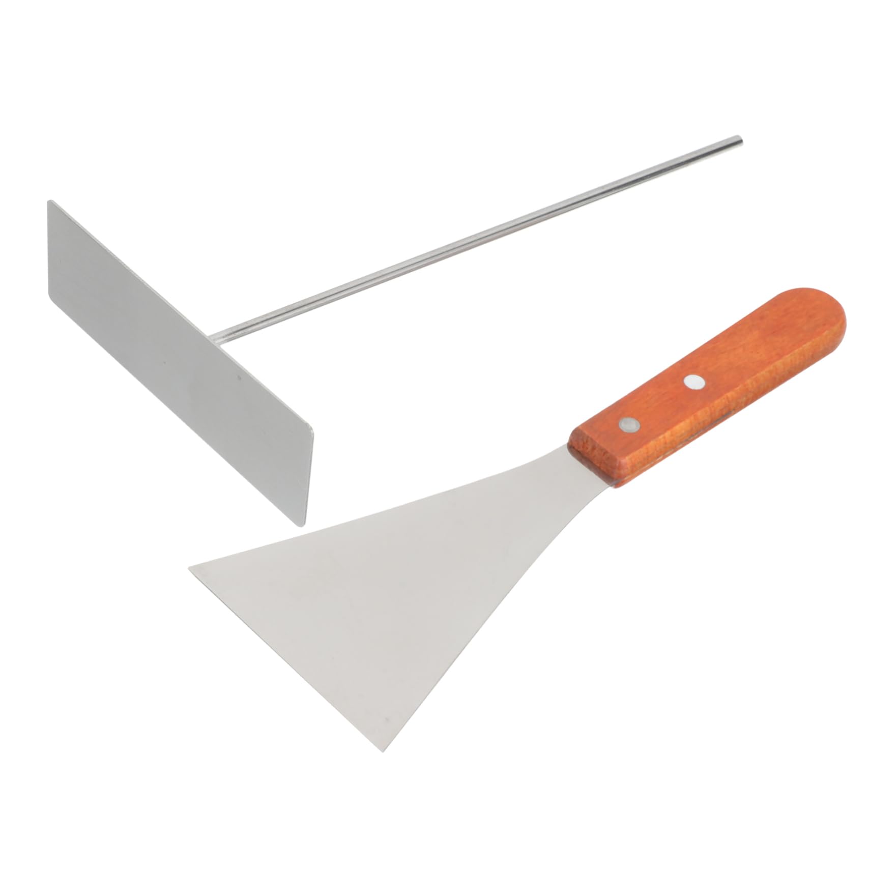 VINTORKY Stainless Steel Pancake Tool Set Cheese Spreader Turner Spatula Crepe Spreader for