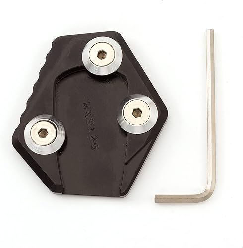 Vista 20 de PROCNC Placa de extensión de pie de pie de ampliación lateral de acero de aluminio para Ducati Monster 795/796/821/1200/1200S, Multistrada 1200/1200S