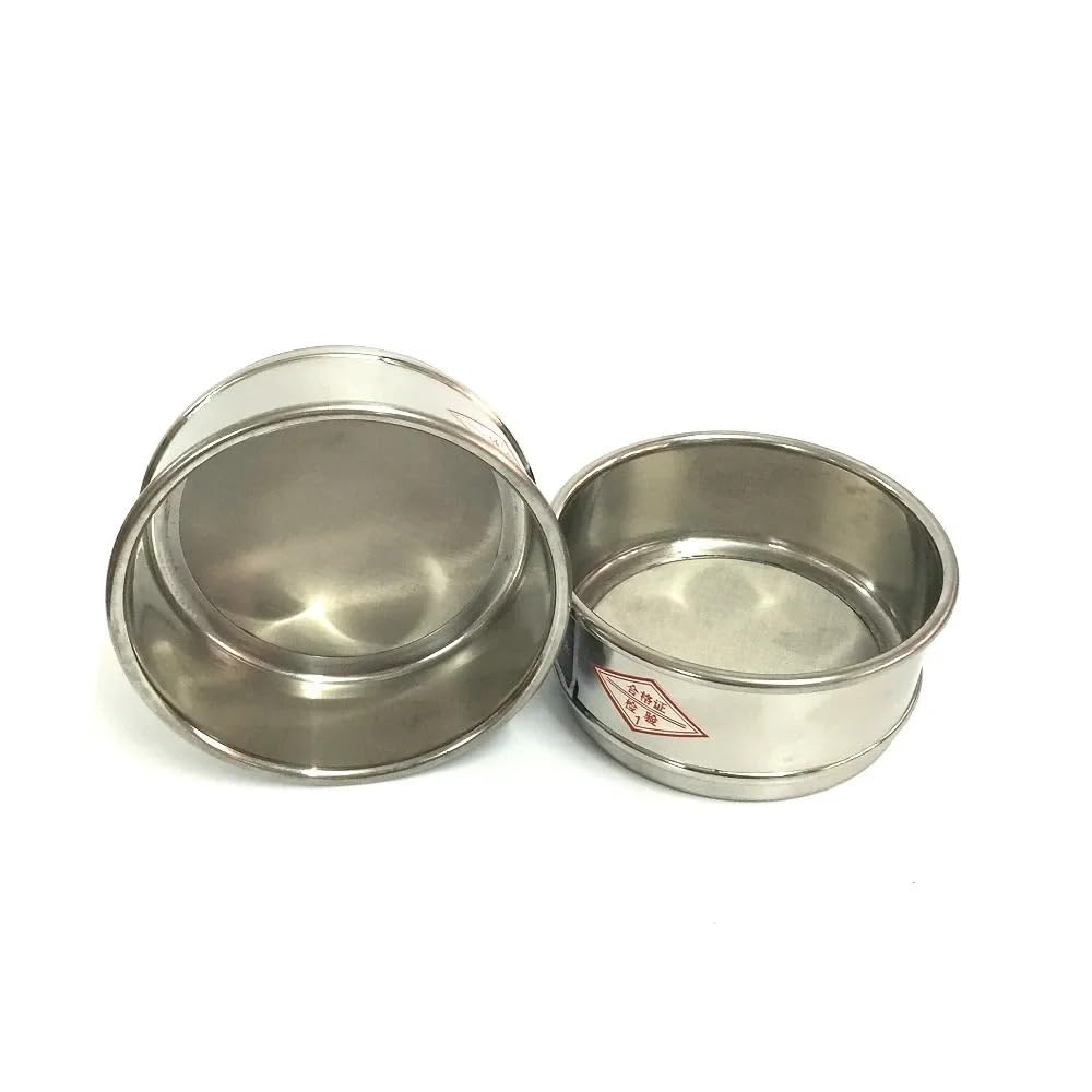Sito testowe ze stali nierdzewnej 304 10 cm Sito laboratoryjne do analizy cząstek, 1 szt(360 mesh 0.04mm)