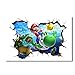 Produktbild Mario Poster Super Mario Galaxy Wandaufkleber Leinwand Wanddekor Bee Luigi 3D Wandbild Büro Aufkleber Schlafzimmer Tapete 60x90 cm