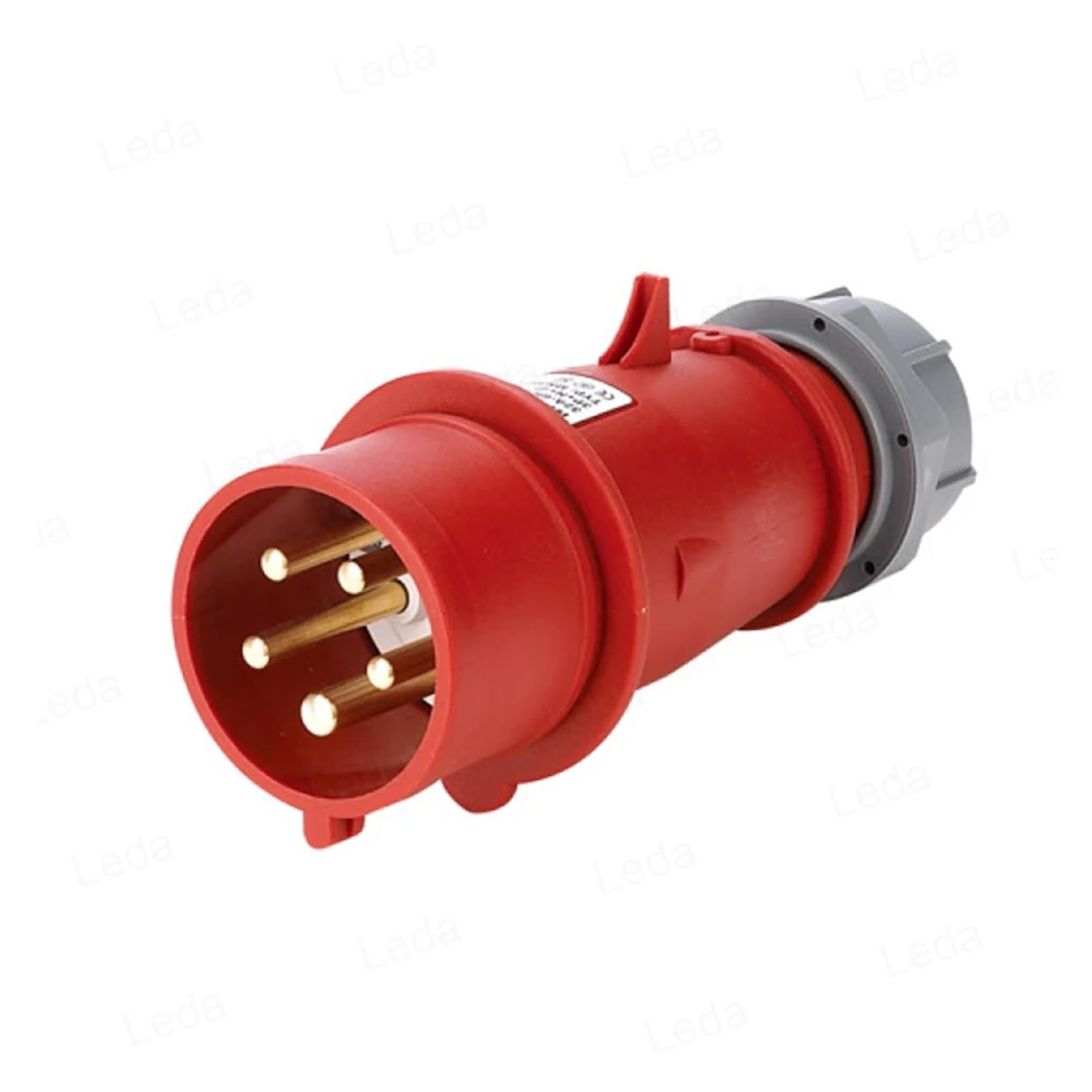 Conectores de enchufe y toma industrial, 1 unidad, for instalación superficial oculta, núcleo 3, 4 5 orificios, 16 A, 32 A, impermeables, dos trifásicos(1331)