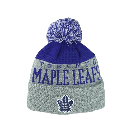 Toronto Maple Leafs NHL Officially Licensed Beanie Pom Ozone