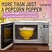 Opopop Silicone Popcorn Popper - Microwave Popcorn Maker Collapsible Bowl, BPA-Free and Dishwasher Safe
