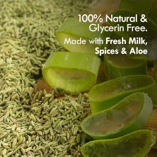 Image of Nat Habit Fresh Whipped Body Lotion, Aloe Saunf Sun Protect Malai Lotion, Detan Hydration, Body Acne Control & 24 Hours Moisture, 250 ml (Pack of 1)