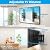 HOME VISION Heavy Duty Full Motion TV Wall Mount Bracket for 48-120 Inch Flat/Curved TVs, 200Lbs Capacity, Low Profile Ultra Slim Design with Swivel/Tilt, Corner Large Dual Arm, Max VESA 2000x600mm