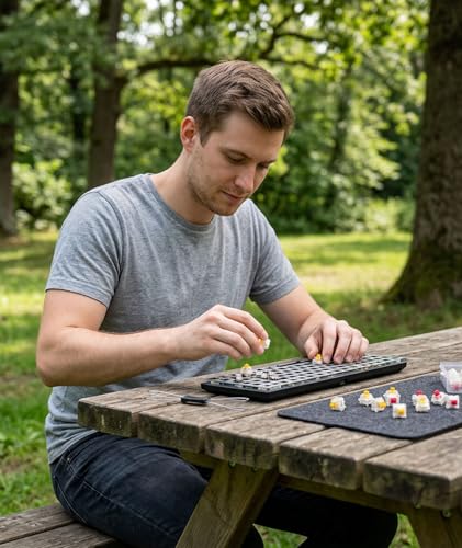 Image of 40PCS Keyboard Switches, Mechanical Keyboard Switches with Keycap Puller, Enhanced Typing and Gaming Performance