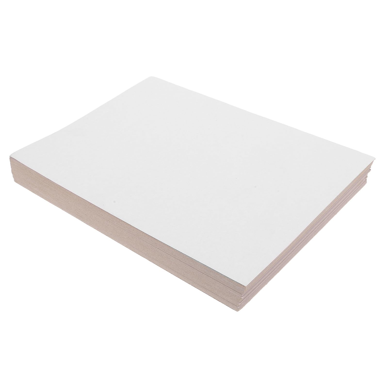 VALICLUD Carton d'emballage Blanc Résistant la Pression pour Chemises 100pcs en Papier 250g Pliage Facile pour Expédition et Organisation de Vêtements