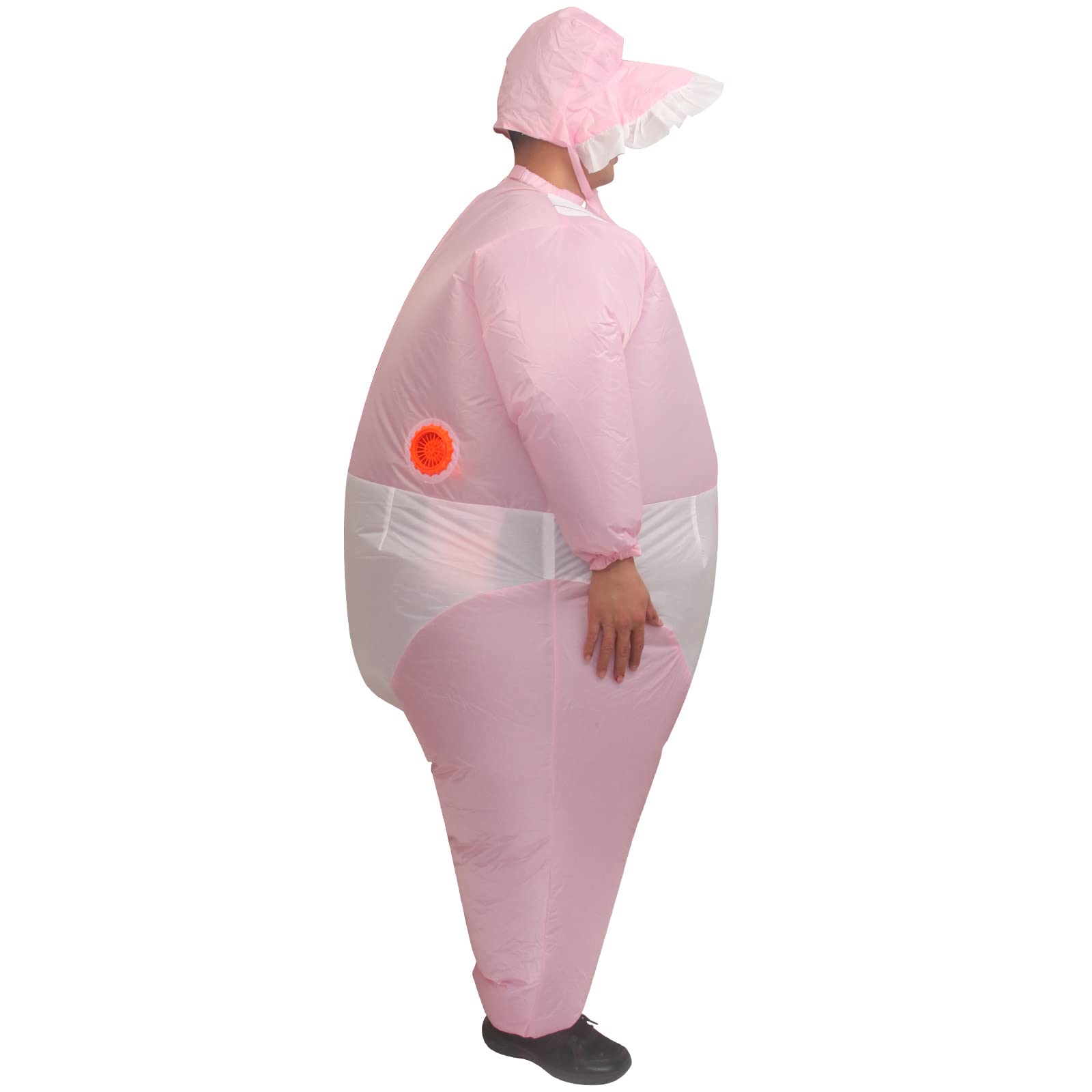 IRETG Inflatable Baby Costume for Adults Funny Blow Up Baby Shower