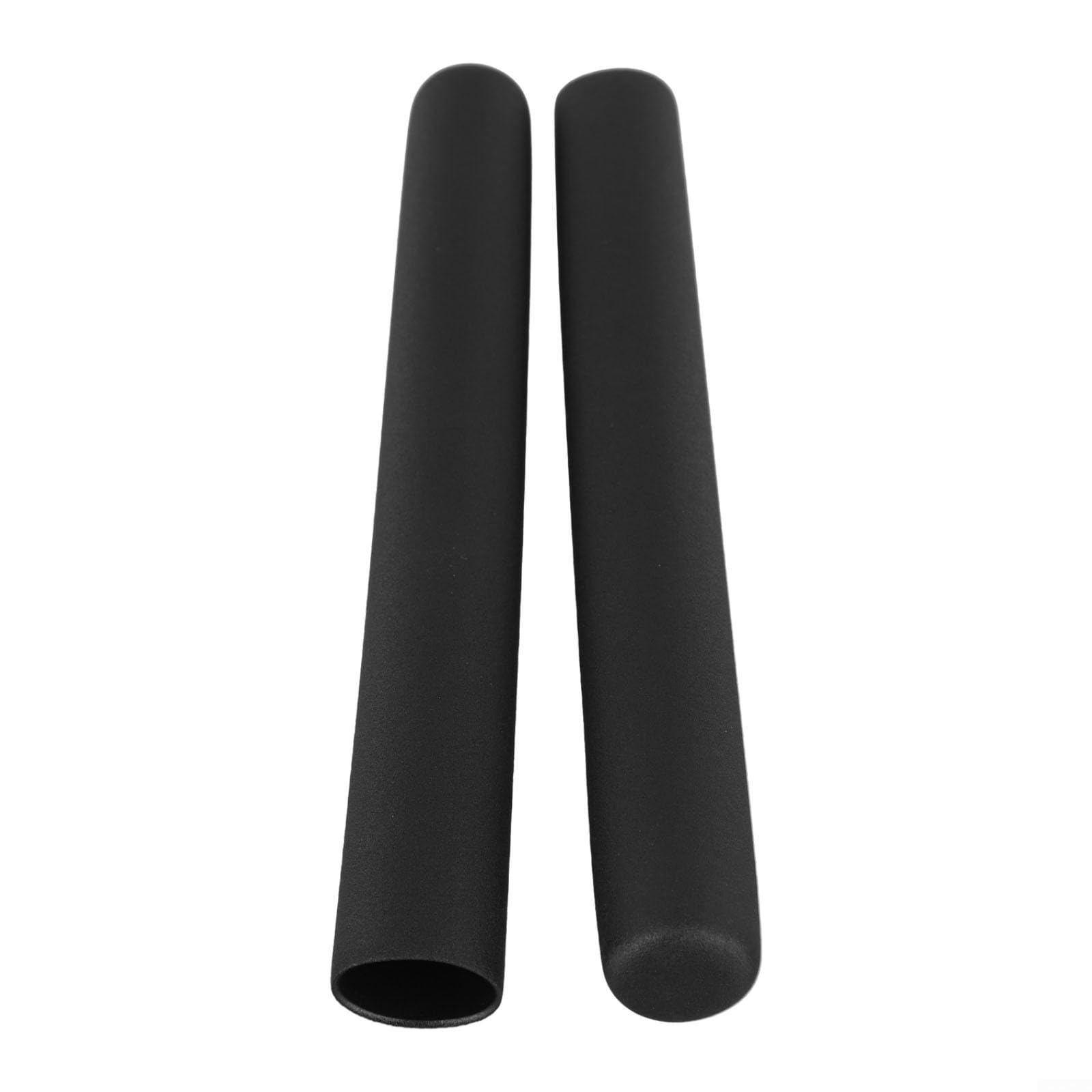 2 Pack PVC Handlebar Grips For Fitness Equipment, Non-Slip Dipped Gym Handle Covers With 20-31mm Inner Diameter, Replacement Accessories For Exercise Machines And Outdoor Tools, Black(29mm 300mm)