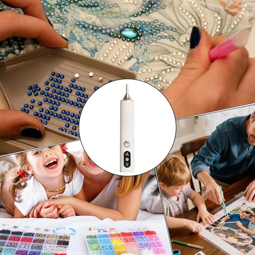 Bolígrafo para pintura de diamantes sin cables que soluciona los enredos al decorar 3