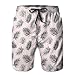 Produktbild Jungle Rainforest Palm Tree Pattern Men's Board/Beach Shorts Fashion Swim Trunks,Shorts Size M