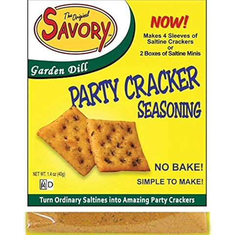 Savory Saltine Seasoning, 14.1 Ounce, Garden Dill, The Kit Cover