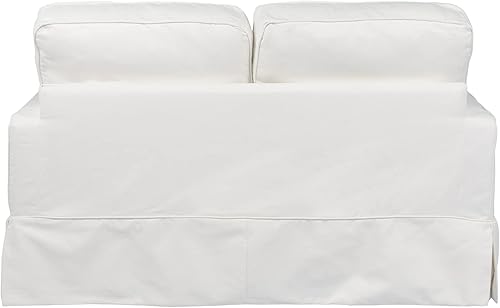 Vista 6 de Sunset Trading Funda para sofá biplaza Americana Blanco
