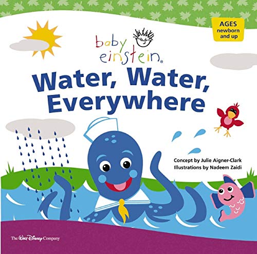 Baby Einstein Water Water Everywhere A Splash Amp Giggle Bath Book By Julie Aigner Clark