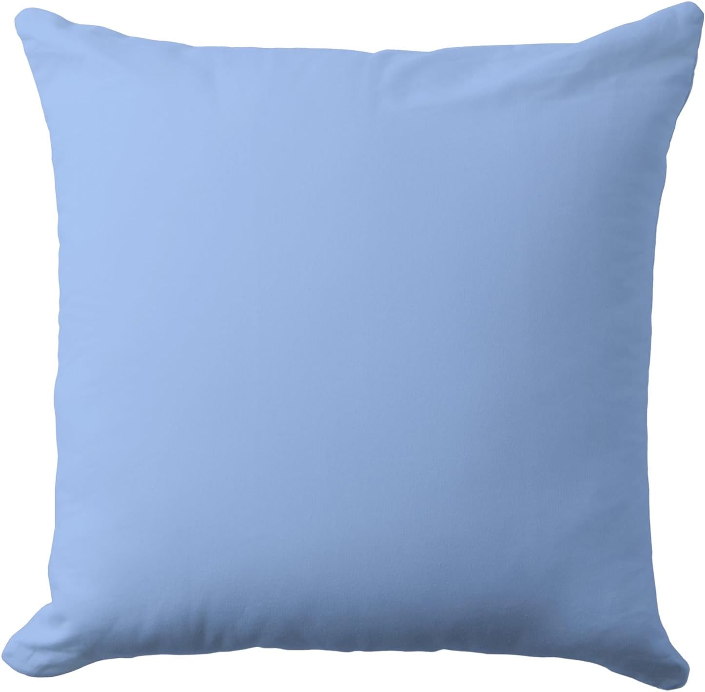 Pale Blue Outdoor Pillow Covers 20 x 20inches Decorative Pillow Case for Sofa Couch Bed (Pillow Insert Not Include)