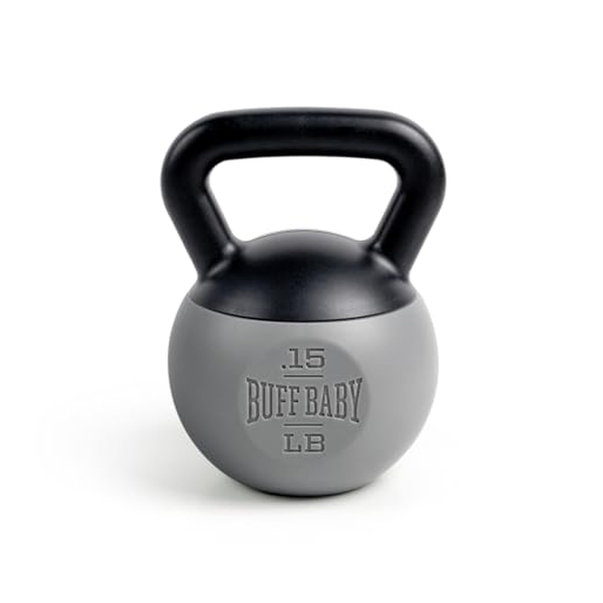 Genuine Fred Buff Baby Kettlebell Rattle, Engaging and Sensory Rich Toy, Lightweight and Easy to Hold, Fun Gift for Fitness Enthusiast and New Parents